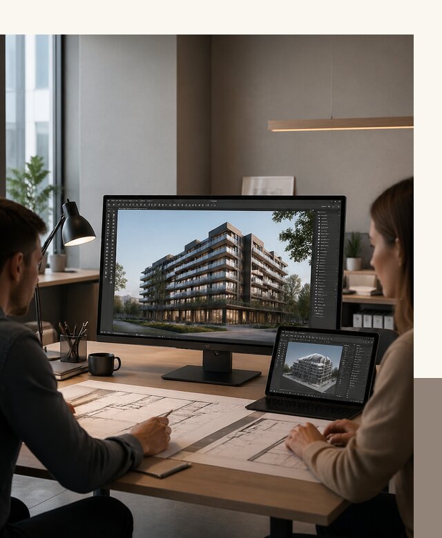 3D визуализация архитектуры и объектов строительства в Владивостоке