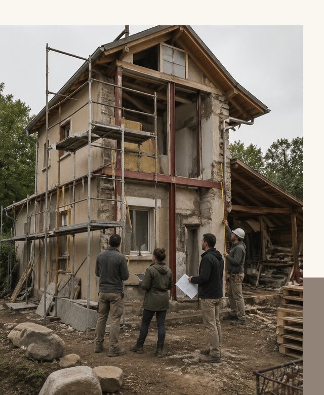 Реконструкция загородного дома под ключ в Владивостоке от бюро